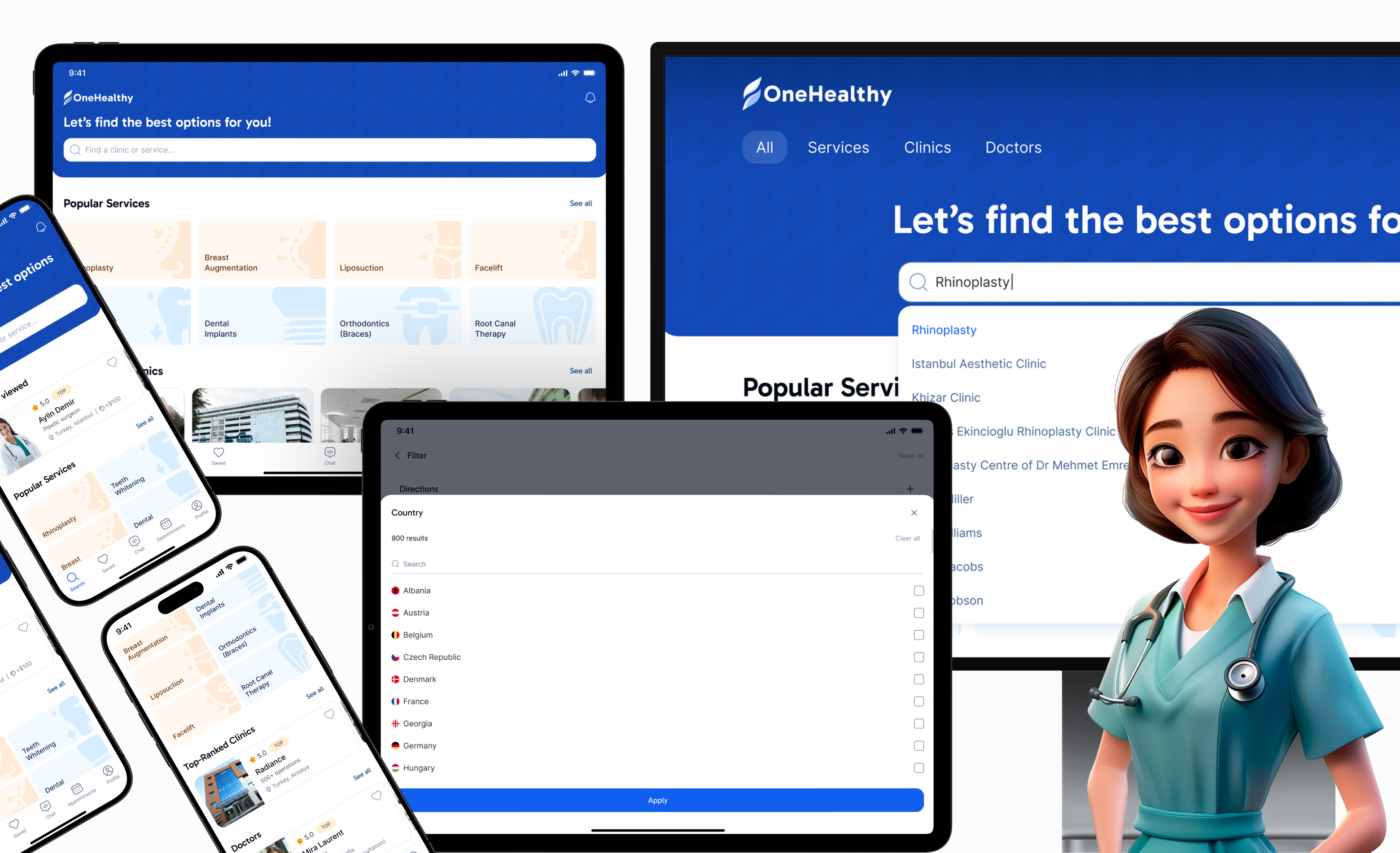 OneHealthy main_page